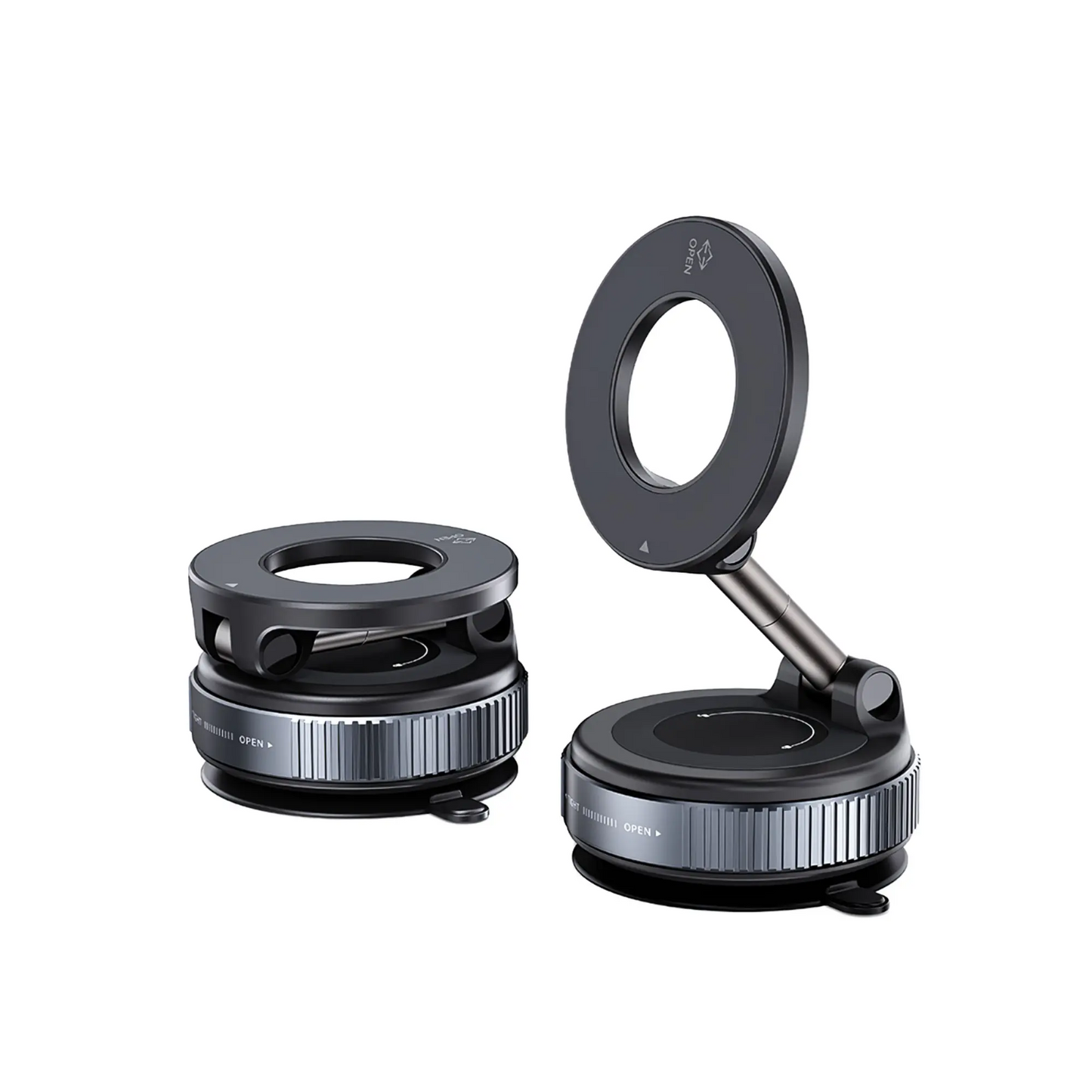 Enhanced Vacuum Suction Magnetic Car Phone Holder